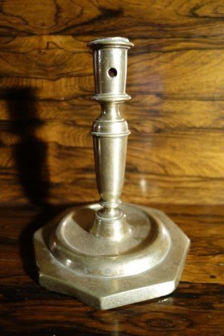 Spanish late 17th century candlestick