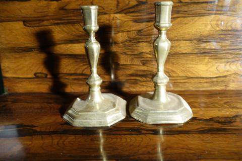 Queen Anne candlesticks